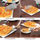 thumbnail image 2 of Pizza Cutter - Cake Slicer - 3 in 1 - Easy To Clean , Sharp Stainless Steel Pizza Wheel - Serving Spatula With Clip, 2 of 4