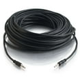 thumbnail image 3 of C2G / Cables To Go 40109 3.5mm Stereo Audio Cable With Low Profile Connectors M/M - In-Wall CMG-Rated (50 Feet), 3 of 8