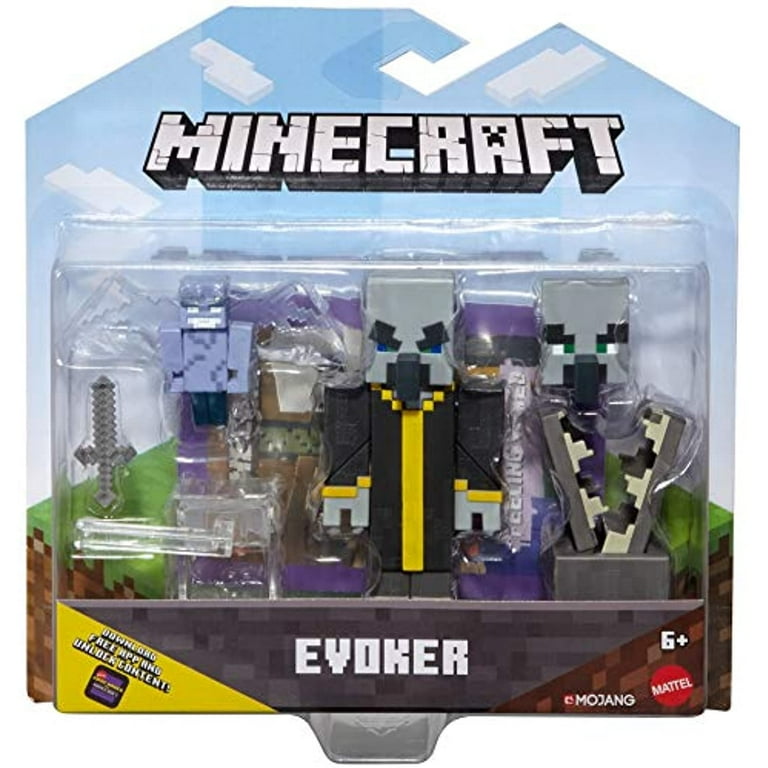 Minecraft Comic Maker Multipack Attack Set with Evoker and Vexes
