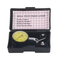 thumbnail image 1 of Kit de herramientas de medidor indicador de prueba de dial de palanca de precisión de 0,01 mm con estuche gris, 1 of 14