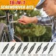thumbnail image 5 of BIBURY Multitool Pliers, 31-in-1 Stainless Steel Multi Tool with Replaceable Wire Cutters and Saw, Foldable Heavy-duty Multitool Set with Scissors and Screwdriver for Hiking Camping Survival Repair, 5 of 8