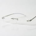 thumbnail image 5 of D-GROEE Unisex Lightweight Rimless Resin Light Reading Glasses +1.00 to +4.00, 5 of 6