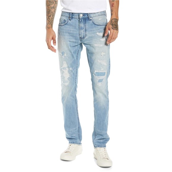 Blank NYC Vaqueros ajustados Wooster para hombre, azul, 29 de ancho x 33 de largo
