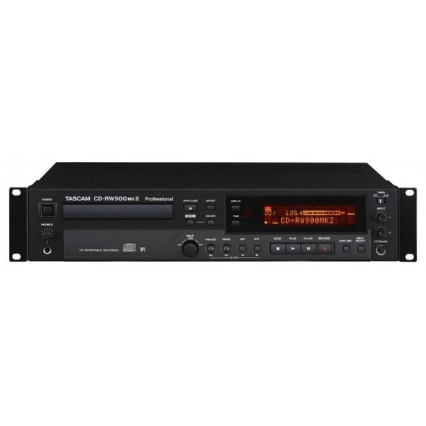 Tascam CDRW900 Enregistreur CD MKII avec Lecture MP3