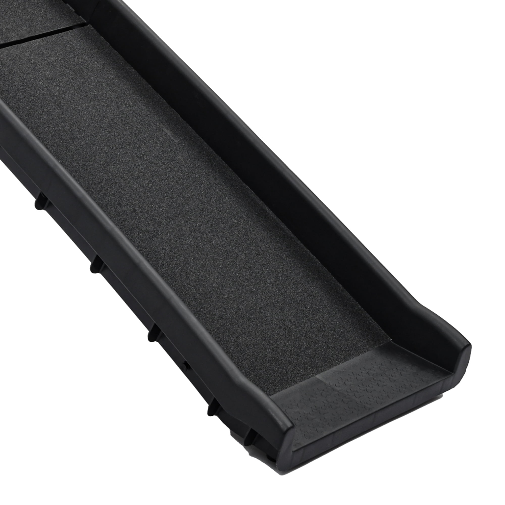 Uforic 61" Folding Dog Ramp, Portable Pet Ramp for Cars with Anti-Slip Tape, 165 lbs Capacity for SUV and Truck, Black