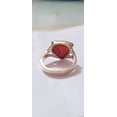 thumbnail image 3 of Natural Certified Red Coral Gemstone Moonga Astrological Ring 925 Sterling Silver Handmade Birthstone Jewelry Ring For Men, 3 of 4