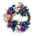 thumbnail image 1 of Wreath Artificial Hanging Wreath for Front Door Wall Tree Party Shop Window Decoration, 1 of 5