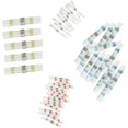 thumbnail image 3 of 50pcs Terminales De Termocontraíble Terminales Eléctricos Conjunto De Conectores De Crimpado De Alambre DYNWAVEMX Terminales de anillo rellenos de soldadura, 3 of 8