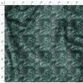 thumbnail image 4 of Soimoi Green Rayon Fabric Leopard Animal Skin Print Sewing Fabric Yard 42 Inch Wide, 4 of 6