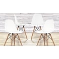 thumbnail image 1 of Chaise Eiffel Blanche Brenza - Ensemble de 4, 1 of 1