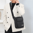thumbnail image 3 of Bolsos De Hombro Para Hombres De Gran Capacidad Negro, 3 of 3
