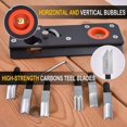 thumbnail image 3 of Chamfer Planer Carpentry Angle Planer, Hand Planer for Woodworking, Wood Chamfering Planer (planer7cutters), 3 of 5