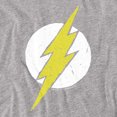 thumbnail image 2 of JLA Rough Flash Women's T Shirt, Athletic Heather, 2X-Large, 2 of 6