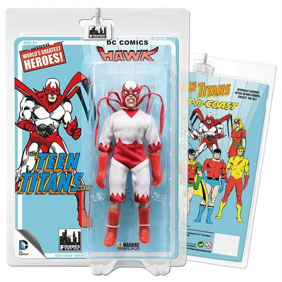 Teen Titans Retro 7 Inch Action Figures Series Two: Hawk