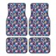 thumbnail image 1 of Balery cool Skull colorful Juego de 4 Alfombrillas para Auto, Revestimientos de Caucho Resistente, Diseño Antideslizante, 1 of 7