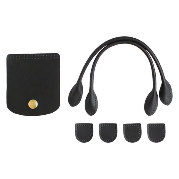 Correa para bolso de hombro para mujer, correa para bolso, asa para bolso, correa para asa para fabricación de bolsos Negro