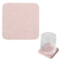 thumbnail image 2 of 1 Pcs Absorbent Diatomite Drink Coasters,Absorbent Square Coasters,3.14X3.14 Inch Quick-Dry Drink Cup Mat,Reusable Diatomaceous Cup Mat For Table Countertop Home Decor, Coffee Table Decor,Pink, 2 of 9