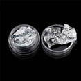 thumbnail image 1 of keepw Papier d'Aluminium pour Ongles Autocollant Brillant Design Gel Argent, 1 of 4