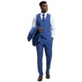 thumbnail image 3 of A. Smith Clothiers Hybrid Fit 3-Piece Men’s Suit Jacket and Pant Set, 3 of 6