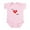 Petal Pink, variant on CafePress - Ich Liebe Opa I Love Grandpa In German Infant Body - Baby Light Bodysuit, Size Newborn - 24 Months