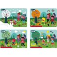 thumbnail image 4 of Janod - Magneti'Book 4 Seasons - Educational Magnetic Game - 115 Magnets & 4 Model Cards - Develops Creativity & Learning - Portable & Easy to Store - Ages 3+ - J02721, 4 of 4