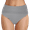 Gray, variant on Minjewel Women's Printed High Waist Swim Shorts, Sexy Beach Holiday Bathing Suit Bottom, Solid Color Swim Bottoms,Green L