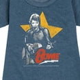 thumbnail image 3 of David Bowie - Bowie Guitar With Star  - Toddler & Youth Girls Fleece Dress, 3 of 5