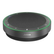 Jabra Speak2 75 UC - Speakerphone hands-free - Bluetooth - wireless - USB-C, USB-A - dark gray - Zoom Certified, Cisco Webex Certified, Certified for Zoom Rooms, Alcatel-Lucent Certified, Avaya Certified, Unify Certified, MFi Certified, Google Meet Certified, Amazon Chime Certified, Google Fast Pair Certified