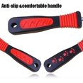 thumbnail image 4 of Vett Dog Grooming Comb, Cat Rake Comb Comb with Rounded Metal Double Sided Teeth Brush Flea Comb, 4 of 5