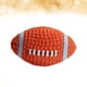 thumbnail image 3 of EeaseMX Juguete de goma para perros con sonido chirriante, pelotas de rugby, juguetes para cachorros, suministros para entrenamiento dental, talla S, 3 of 8