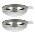 thumbnail image 2 of 2 Pcs Tasses de Pesée en Métal Mini Plateaux de Balance Électronique pour la Maison, 2 of 9