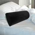 thumbnail image 4 of SHINYPASING 1ensemble Coussin de Jambe Noir avec Design Détachable Lavable pour Femmes Enceintes Utilisatrices Longues Assises, 4 of 8