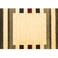 thumbnail image 1 of Ahgly Company Indoor Rectangle Solid Brown Modern Area Rugs, 4' x 6', 1 of 4