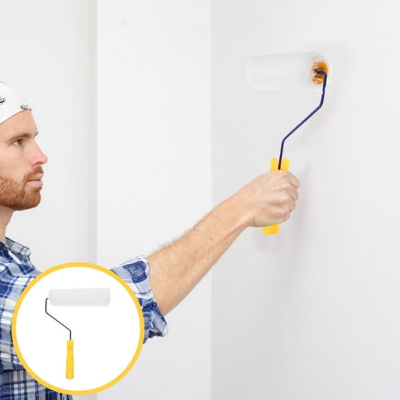 LEORX 2Pcs Paint Rollers Tool with Comfortable Grip for Wall Window Frame Painting