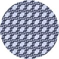 thumbnail image 1 of Ahgly Company Tapis Rond Lavable en Machine Intérieur Transitionnel Bleu Céleste, 4 Pieds Rond, 1 of 7