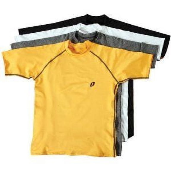 Ironclad Men's 1st Layer Form Fit Short Sleeve Shirt in Black, XL