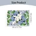 thumbnail image 3 of DJN Clearance Sale Placemat Watercolor Hydrangea Placemats For Dining Table Spring Summer Seasonal Decoration Rustic Washable Table Mats Cloth Green One Size, 3 of 8