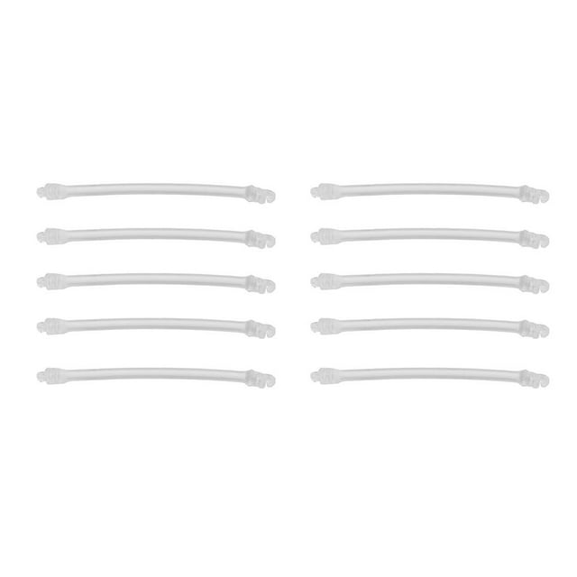 Amortiguador de vibraciones Naiovety para raquetas de tenis 5X color blanco 2Conjunto