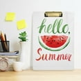 thumbnail image 6 of FMSHPON Watermelons Summer Clipboard Hardboard Wood Nursing Clip Board and Pull for Standard A4 Letter 13x9 inches, 6 of 8