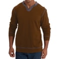 thumbnail image 5 of VJATTWR Men Heavy Long Sleeve T-Shirt, Crew Neck Classic Fit Tee, Assorted Color Xxl, 5 of 8