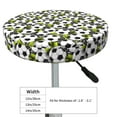 thumbnail image 4 of Fotbe Soccer and Football Stool Covers Round,Waterproof Round Bar Stool Covers Bar Chair Covers Washable Stool Cushion Slipcover for 12-14 Inch Chair-12 inch, 4 of 7