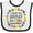 White and Black, variant on Inktastic I Love My Brother Autism Awareness Boys or Girls Baby Bib