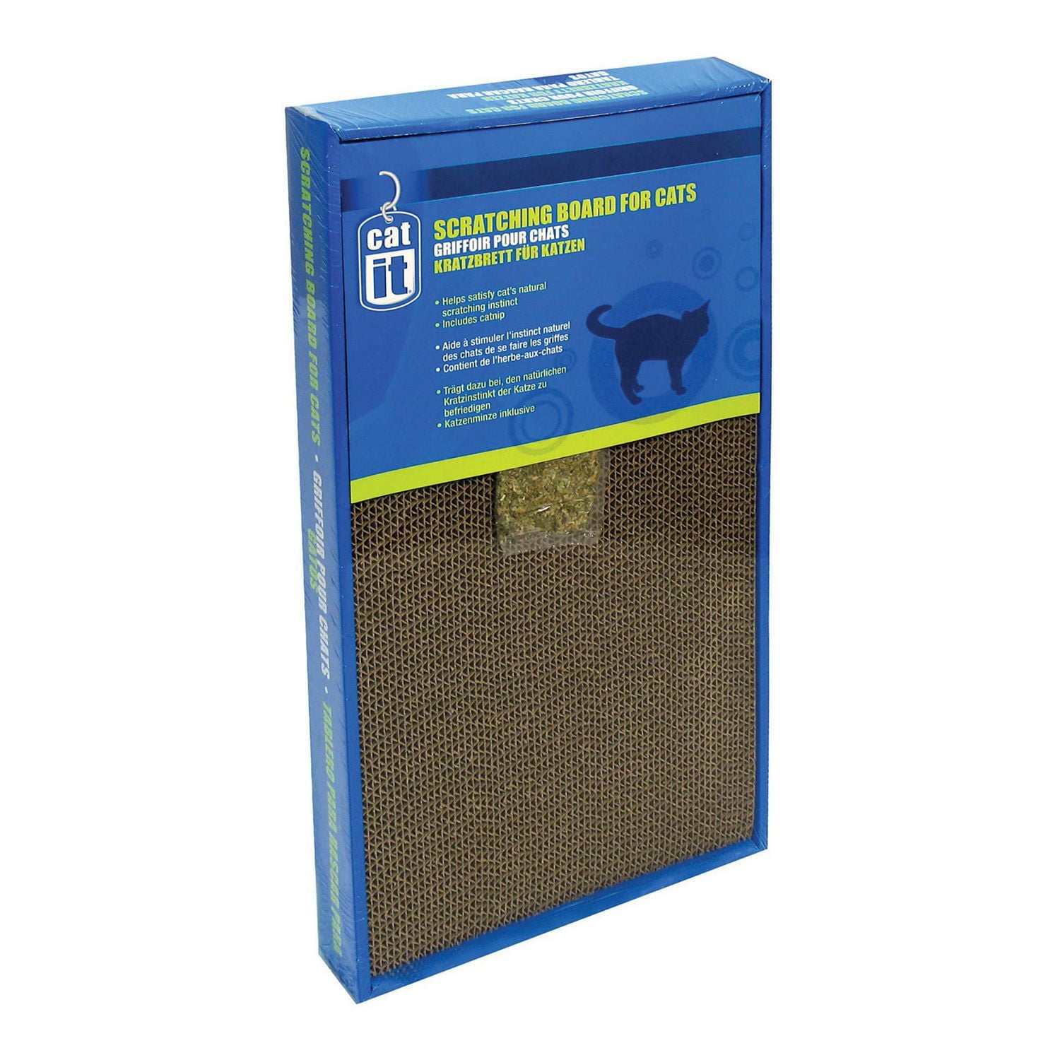 Catit Cat Scratching Board with Catnip, Large / Wide