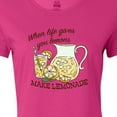 thumbnail image 4 of Inktastic When Life Gives You Lemons, Make Lemonade Women's T-Shirt, 4 of 5