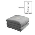 thumbnail image 3 of Xecvkr Cotton Bed Blanket Twin Size Thermal Breathable Soft Comfortable All Season Throw for Bedroom Living Room Coffee 150x100cm 59.06x39.37 Inches, 3 of 6