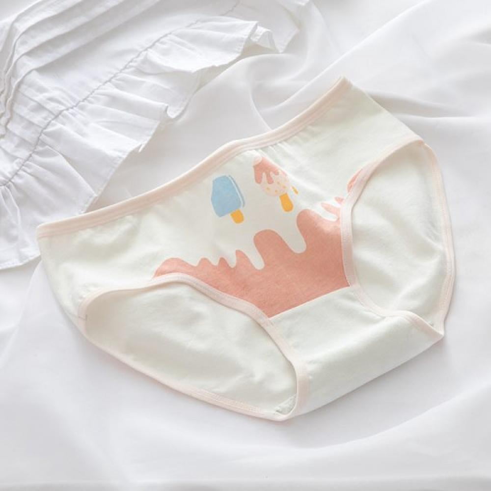 Deepwonder Ice Creams Japanese Girl Underwear Cute Cotton Crotch Ladies