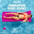 thumbnail image 2 of Open Box TRC Recreation Sunsation 1.75" Thick Pool Float, Flamingo Pink, 2 of 10