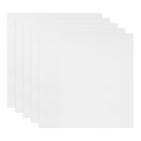 Hoja deshidratadora de silicona Uxcell de 15.7 x 15.7" reutilizable y antiadherente para secar frutas, blanca, 5 piezas