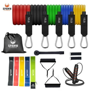 Spawn Fitness Fabric Resistance Exercise Bands for Workout Fitness