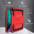 thumbnail image 6 of GoldCherry for iPad Pro 11 Case, iPad Pro 11 Case 2020, Shock-Resistant Drop-Proof and Shock-Resistant Hybrid Rugged case(with Built-in Stand), for iPad Pro 11 inch 2018/2020 Release Tablet(Red), 6 of 6